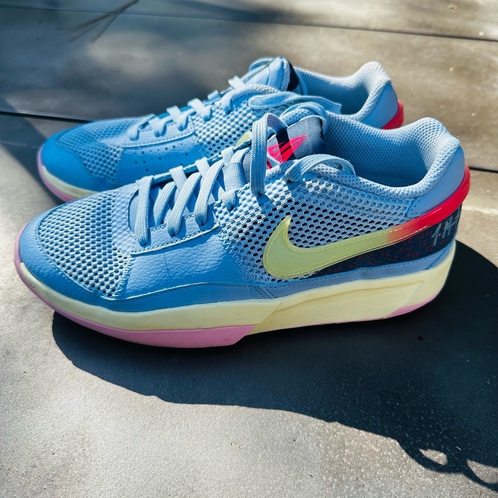 Nike Ja 1 Day One Blue and Yellow - Picture 3 of 6